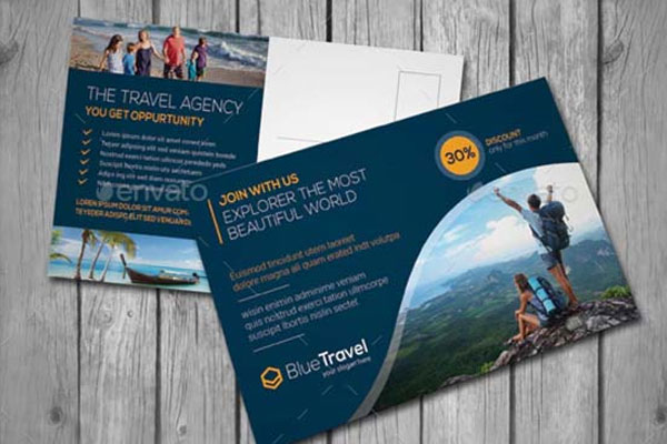 40+ Travel Postcard Templates | Free & Premium PSD | Ai | Word ( Doc ) | InDesign Formats Download